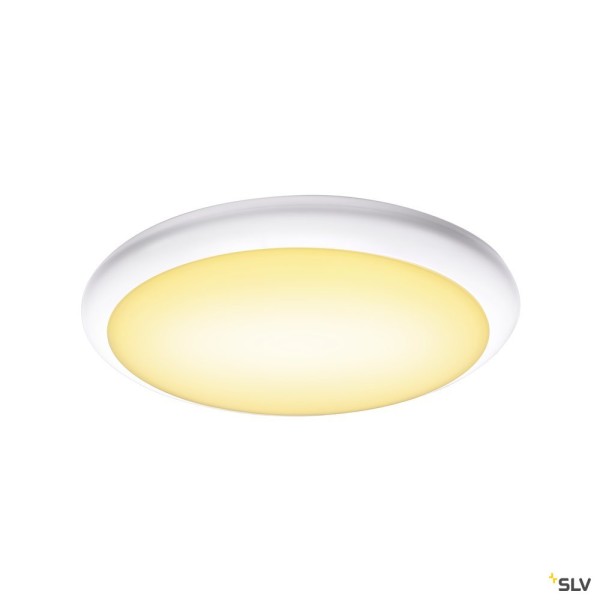 SLV 1005090 RUBA 42 CW, Outdoor LED Leuchte weiss CCT switch 3000/4000K IP65