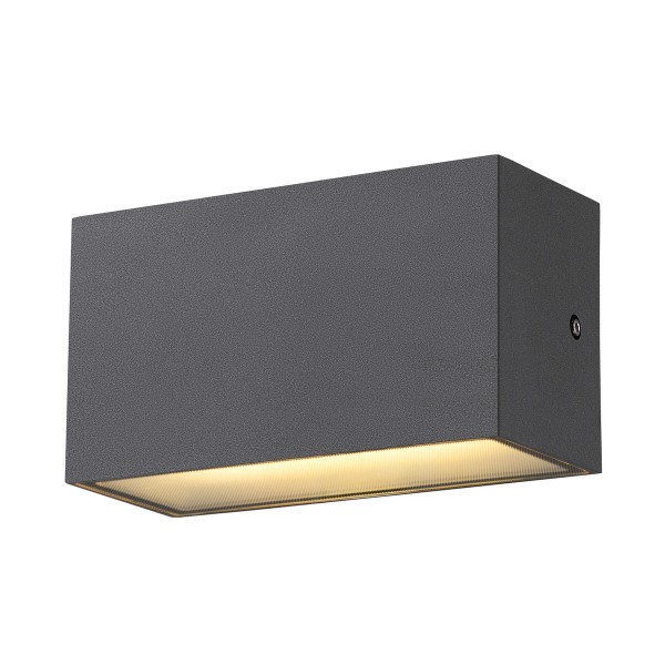 SLV 1005151 SITRA CUBE M Wandaufbauleuchte anthrazit 1700Lm 14W