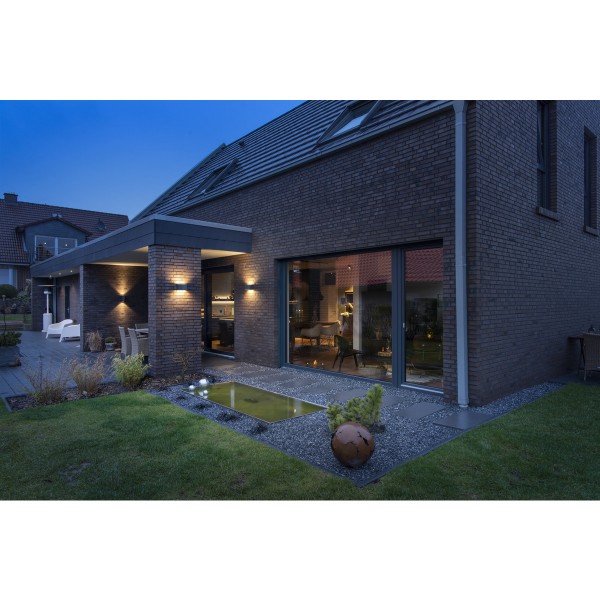 SLV 1005151 SITRA CUBE M Wandaufbauleuchte anthrazit 1700Lm 14W