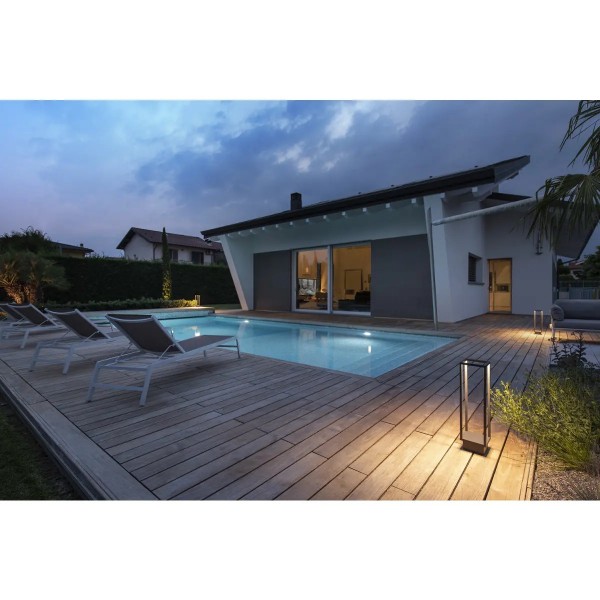 SLV LED 1005442 QUADRULO 7W Outdoor Stehleuchte anthrazit