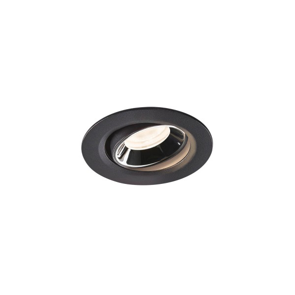 SLV 1005597 NUMINOS MOVE XS, Deckeneinbauleuchte schwarz, chrom 4000K 55°