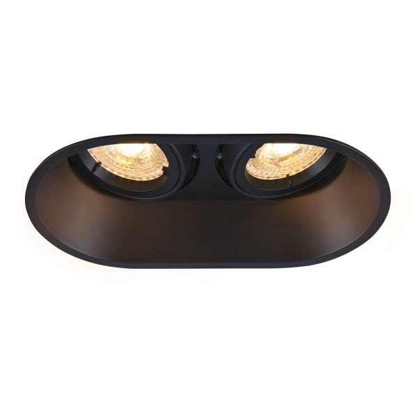 SLV 1006121 HORN, Deckeneinbauleuchte schwarz 25W