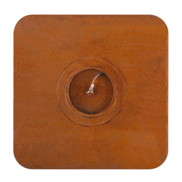 SLV 1006317 MANA RUSTY, Leuchtenschirm eckig rost