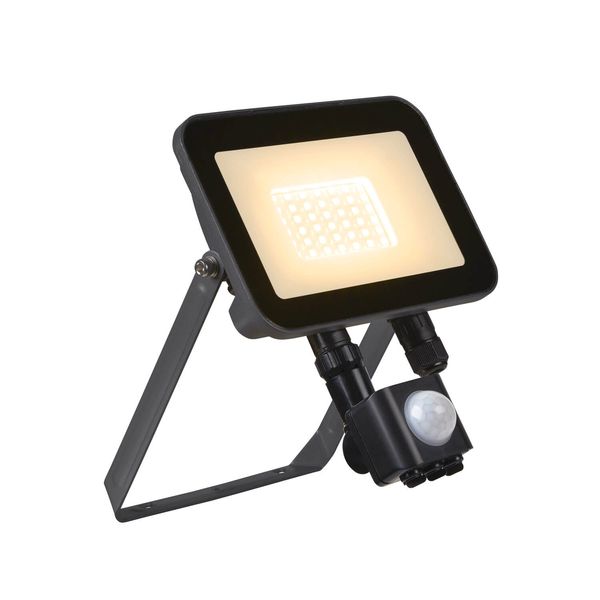 SLV 1006326 FLOODI Sensor, Bewegungsmelder schwarz IP65