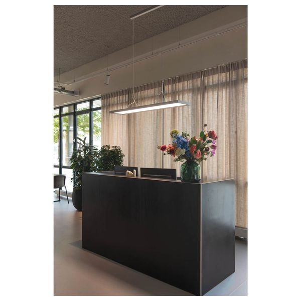 SLV 1006345 WORKLIGHT, Pendelleuchte silber 57W 4000K 80°