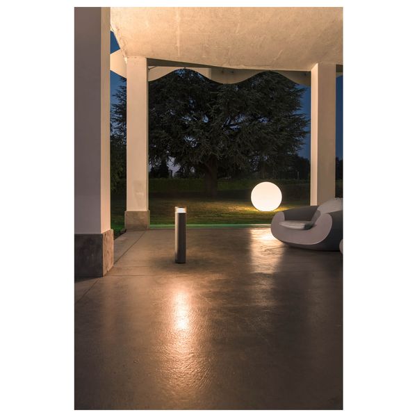 SLV 1006391 M-POL S Polehead, Louver Leuchtenkopf, anthrazit, 19W, 260/270lm, 2700/3000K, CRI90, DALI IP65