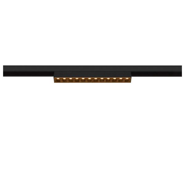 SLV 1006627 IN-LINE 22 48V TRACK, Darklight Reflector, DALI, Spot, schwarz, schwarz, 7.3W, 580lm, 2700K, CRI90, 35°