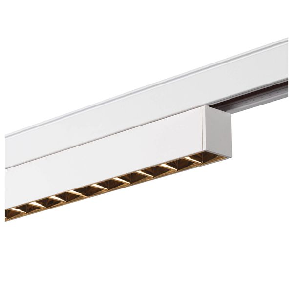 SLV 1006628 IN-LINE 22 48V TRACK, Darklight Reflector, DALI, Spot, weiß, weiß, 7.3W, 580lm, 2700K, CRI90, 35°