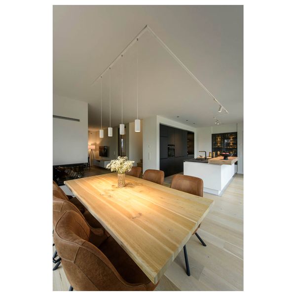 SLV 1006630 IN-LINE 22 48V TRACK, Darklight Reflector, DALI, Spot, weiß, weiß, 7.3W, 610lm, 3000K, CRI90, 35°