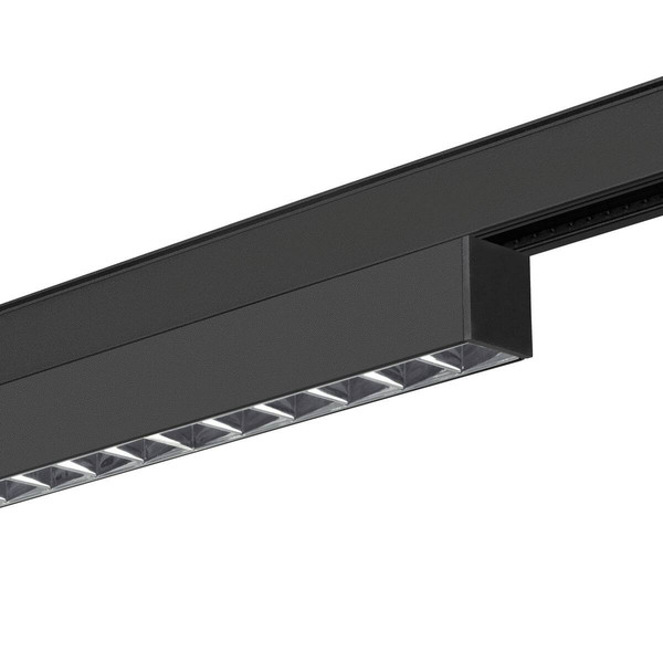 SLV IN-LINE 22, 48V Spot, Darklight Reflector, DALI, schwarz, 7.3W, 650lm, 4000K, CRI90, 35° 1006631