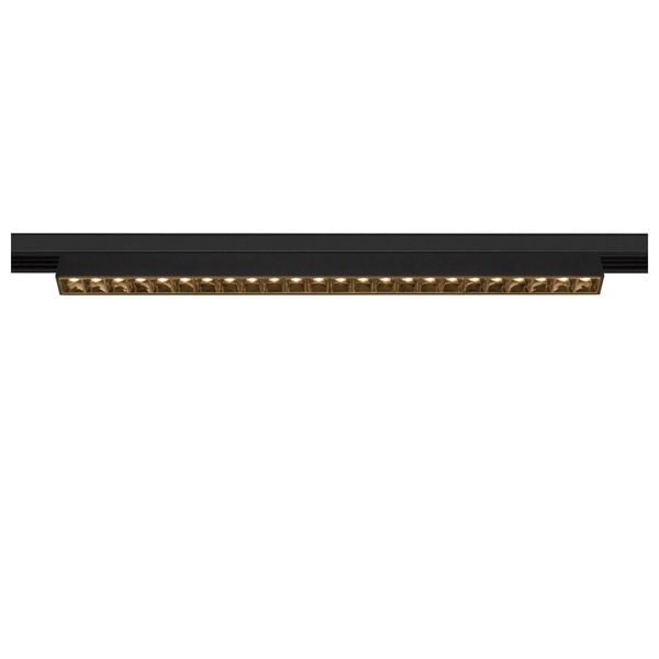 SLV 1006635 IN-LINE 44 48V TRACK, Darklight Reflector, DALI, Spot, schwarz, schwarz, 14W, 1230lm, 3000K, CRI90, 35°