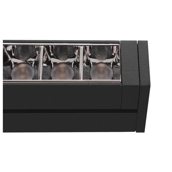SLV 1006639 IN-LINE 24 48V TRACK, Move DALI, Darklight Reflector, Spot, schwarz, schwarz, 7.3W, 580lm, 2700K, CRI90, 35°