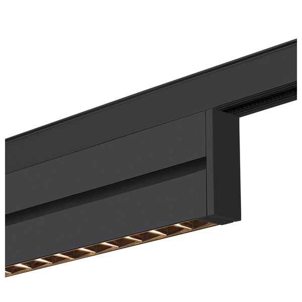 SLV 1006639 IN-LINE 24 48V TRACK, Move DALI, Darklight Reflector, Spot, schwarz, schwarz, 7.3W, 580lm, 2700K, CRI90, 35°