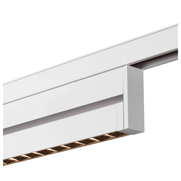 SLV 1006640 IN-LINE 24 48V TRACK, Move DALI, Darklight Reflector, Spot, weiß, weiß, 7.3W, 580lm, 2700K, CRI90, 35°