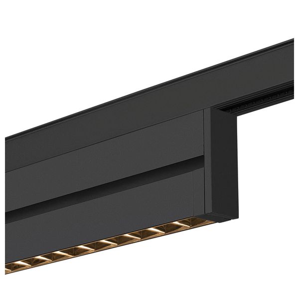 SLV 1006641 IN-LINE 24 48V TRACK, Move DALI, Darklight Reflector, Spot, schwarz, schwarz, 7.3W, 610lm, 3000K, CRI90, 35°