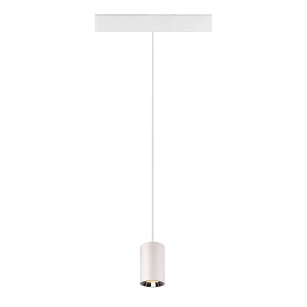 SLV 1006773 NUMINOS XS 48V TRACK, DALI, Pendelleuchte, weiß, chrom, 8.7W, 650lm, 2700K, CRI90, 40°