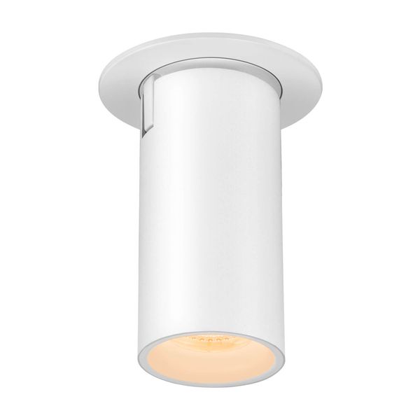 SLV 1006955 NUMINOS PROJECTOR S, Deckeneinbauleuchte, 3000 K, 55°, zylindrisch, weiß, weiß