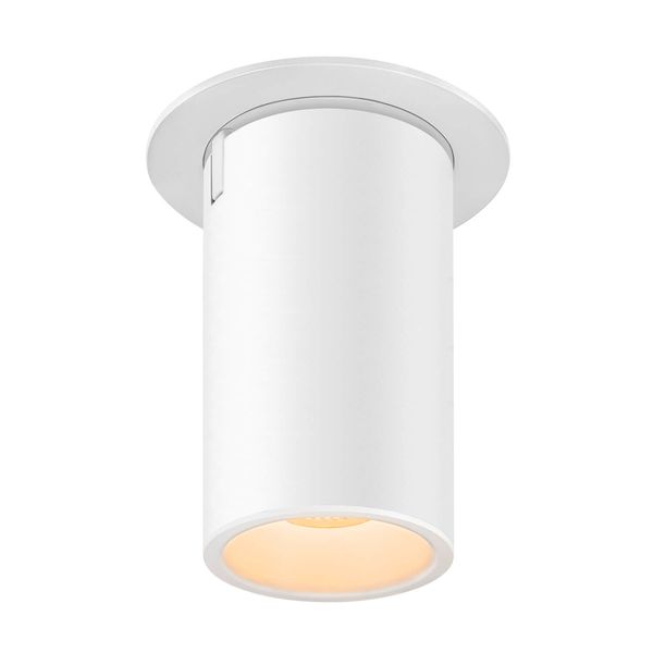 SLV 1007003 NUMINOS PROJECTOR M, Deckeneinbauleuchte, 3000 K, 20°, zylindrisch, weiß, weiß