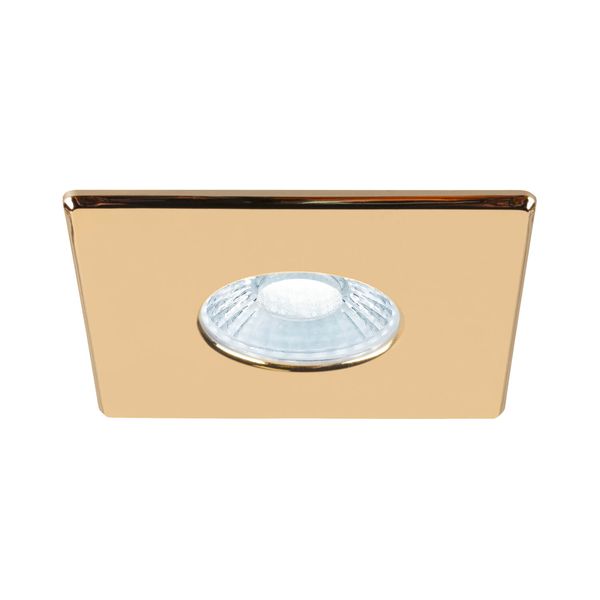 SLV 1007183 Universal Downlight Abdeckung, für Downlight IP65, eckig, gold
