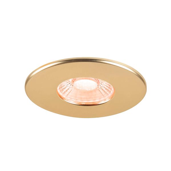 SLV 1007192 Universal Downlight Abdeckung, für Downlight IP65, eckig, gold matt