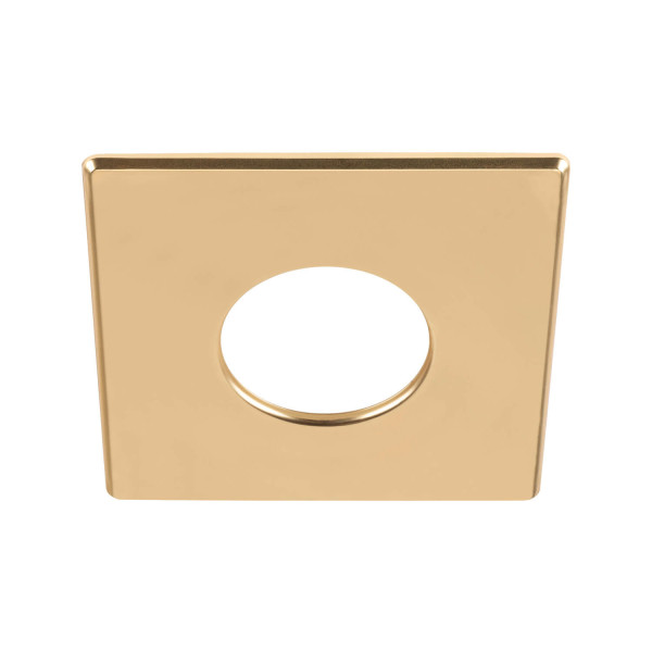 SLV 1007193 Universal Downlight Abdeckung, für Downlight IP65, eckig, gold matt