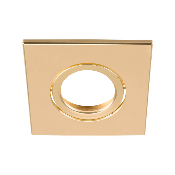 SLV 1007194 Universal Downlight Abdeckung, für Downlight schwenkbar, eckig, gold matt