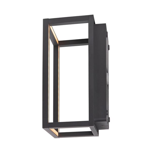 SLV 1007207 QUADRULO, Wandaufbauleuchte, 3000K, anthrazit IP55