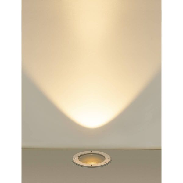 SLV 1007243 DASAR L RL runde Abdeckung 24° 3000K incl. DALI-Treiber edelstahl