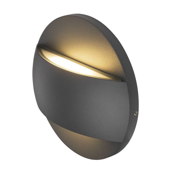 SLV 1007281 LID II UP/DOWN, LED Wandaufbauleuchte, 2700/3000K, 28W, PHASE, 100°, anthrazit