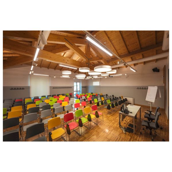 SLV 1007307 MEDO PRO 60, LED Wand-Deckenaufbauleuchte rund 3000/4000K, 37W, Phasenabschnitt, 110°, weiß