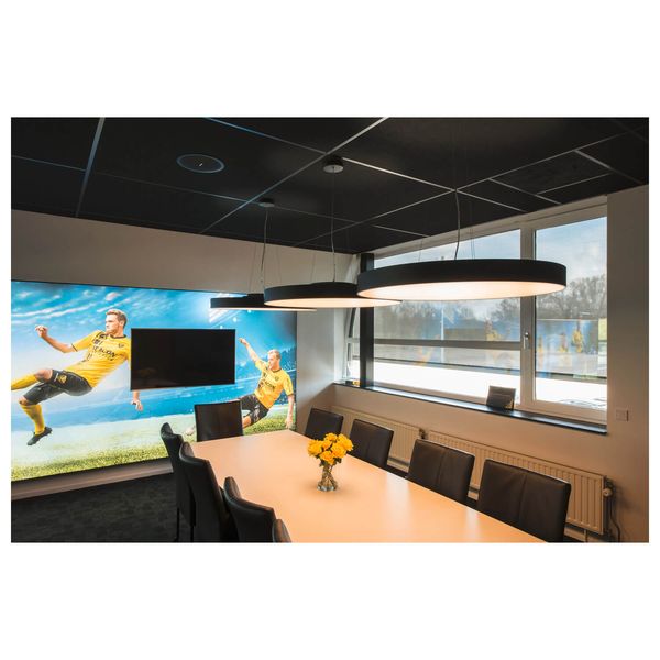 SLV 1007308 MEDO PRO 90, LED Deckenaufbauleuchte rund 3000/4000K, 75W, DALI, Touch, 80°, UGR<19, schwarz