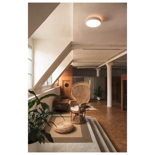 SLV 1007320 MEDO 40, LED Wand-Deckenaufbauleuchte rund 2700/3000/4000K, 20W, Phasenabschnitt, 110°, weiß