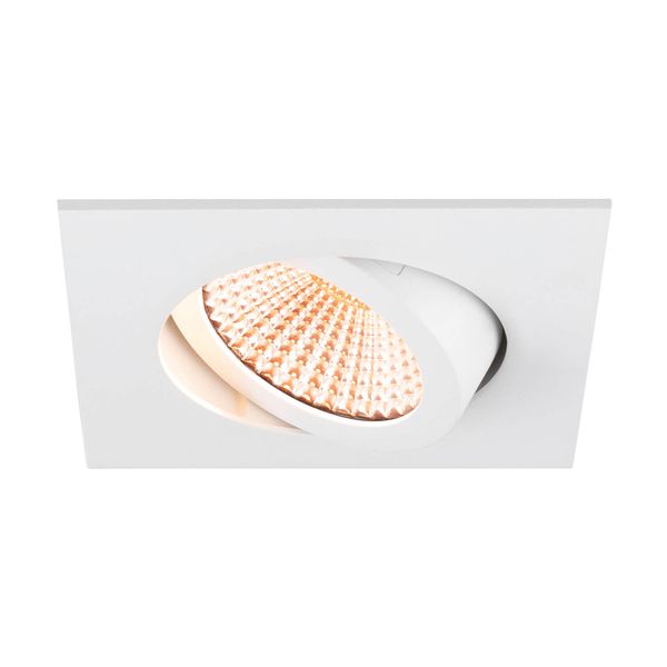 SLV 1007429 NEW TRIA 68, LED Deckeneinbauleuchte, 1800-3000K, 60°, quadratisch, weiß