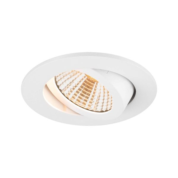 SLV 1007433 NEW TRIA UNIVERSAL 68, LED Deckeneinbauleuchte, 2500/3000/4000K, 38° rund weiß