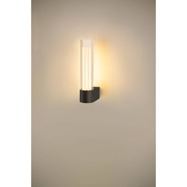 SLV 1007614 LYGANT single, LED Wandaufbauleuchte, 3000K, 8W, schwarz