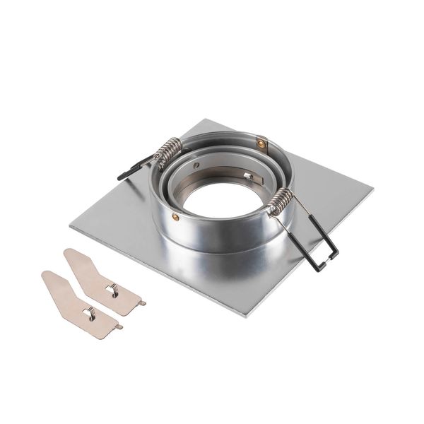 SLV 1007636 NEW TRIA 75 XL, Deckeneinbauring, L: 11 B: 11 H: 2.6 cm, aluminium