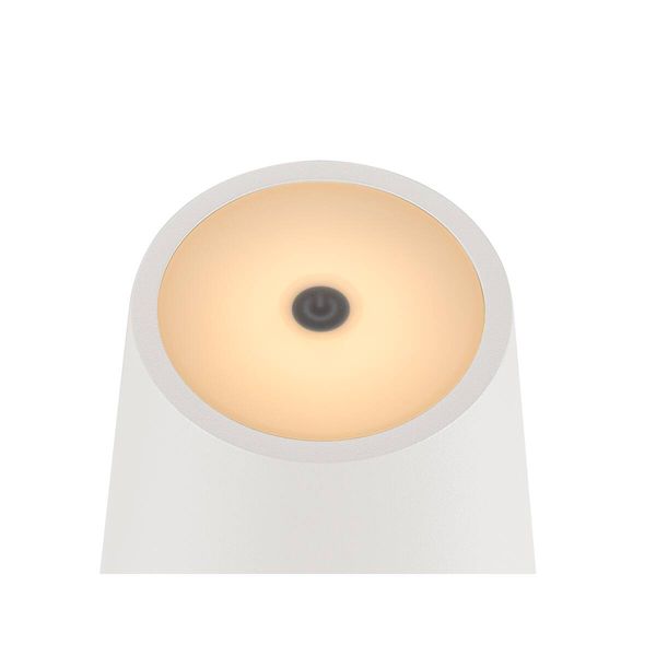 SLV 1007692 VINOLINA TWO, LED Akku-Tischleuchte IP65, 2200/2700/3000K, TOUCH, weiß