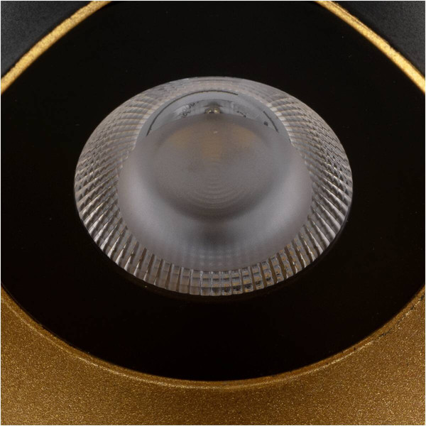 SLV MODELA, Wandleuchte, up/down, 2700K, PHASE, schwarz/gold 1007807