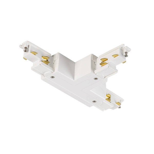 SLV S-TRACK T-Verbinder, verstellbar, links, mit Einspeisemöglichkeit, DALI, PHASE, weiß 1007819
