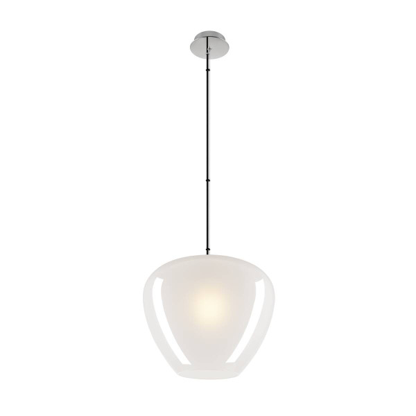 SLV PANTILO CONVEX 40, Pendelleuchte, 150cm, E27, max. 40W, weiß 1007878