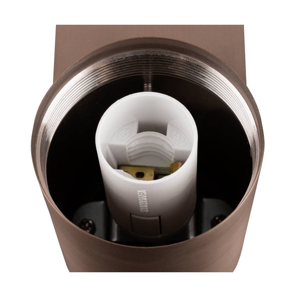 SLV VARYT, Wandaufbauleuchte, rund, 1x max. 6W, E14, kupfer 1008108