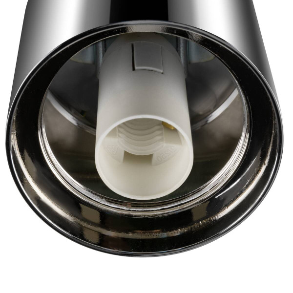 SLV VARYT, Pendelleuchte, E14, Pendellänge 150cm, 1x max. 6W, chrom 1008116