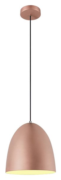 SLV PARA CONE 30, Pendelleuchte, Pendellänge 250cm, E27, 1x max. 60W, kupfer / weiß 1008132