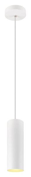 SLV ENOLA, Pendelleuchte, Pendellänge 150cm, E27, 1x max. 50W, matt weiß 1008133