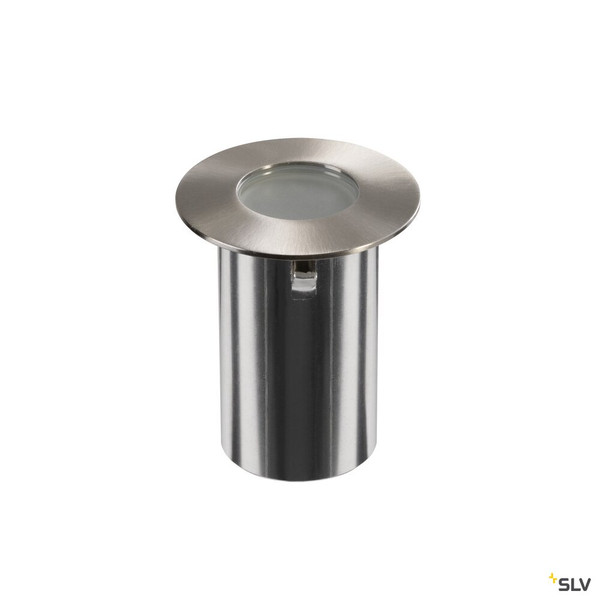 SLV 1008842 TRAIL-LITE® 60, Single, Bodeneinbauleuchte, 3000K, IP67, rund, edelstahl / aluminium
