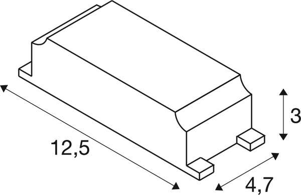 SLV 1008843 TRAIL-LITE® 60, LED Netzteil, 12,6W
