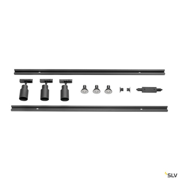 SLV 1008903 PURI 2.0, 1Ph., Triple Track Set, QPAR51, schwarz