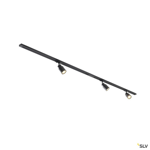 SLV 1008903 PURI 2.0, 1Ph., Triple Track Set, QPAR51, schwarz