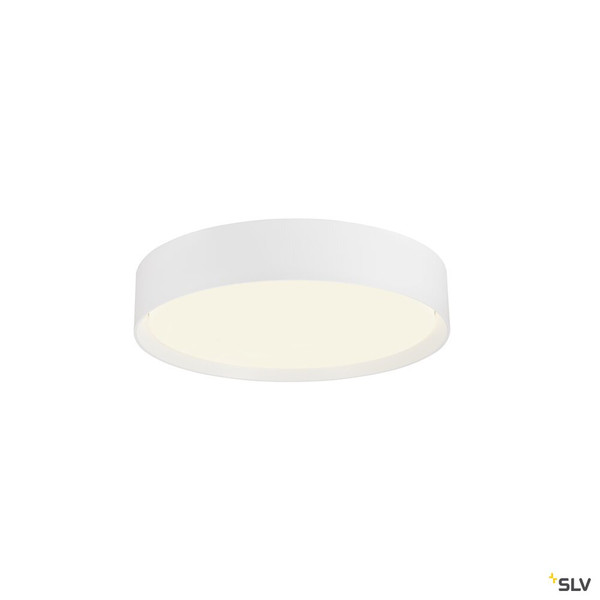SLV 1008917 DECONA 30, CL, PHASE, Deckenaufbauleuchte, rund, 3000/4000K, 17 W, weiß