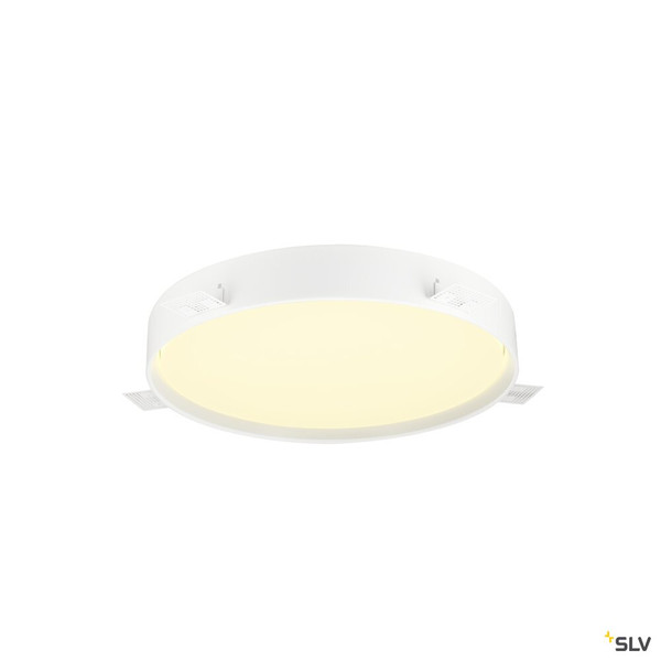 SLV 1008921 DECONA 42, CL, PHASE, Deckenaufbauleuchte, rund, 3000/4000K, 23 W, weiß